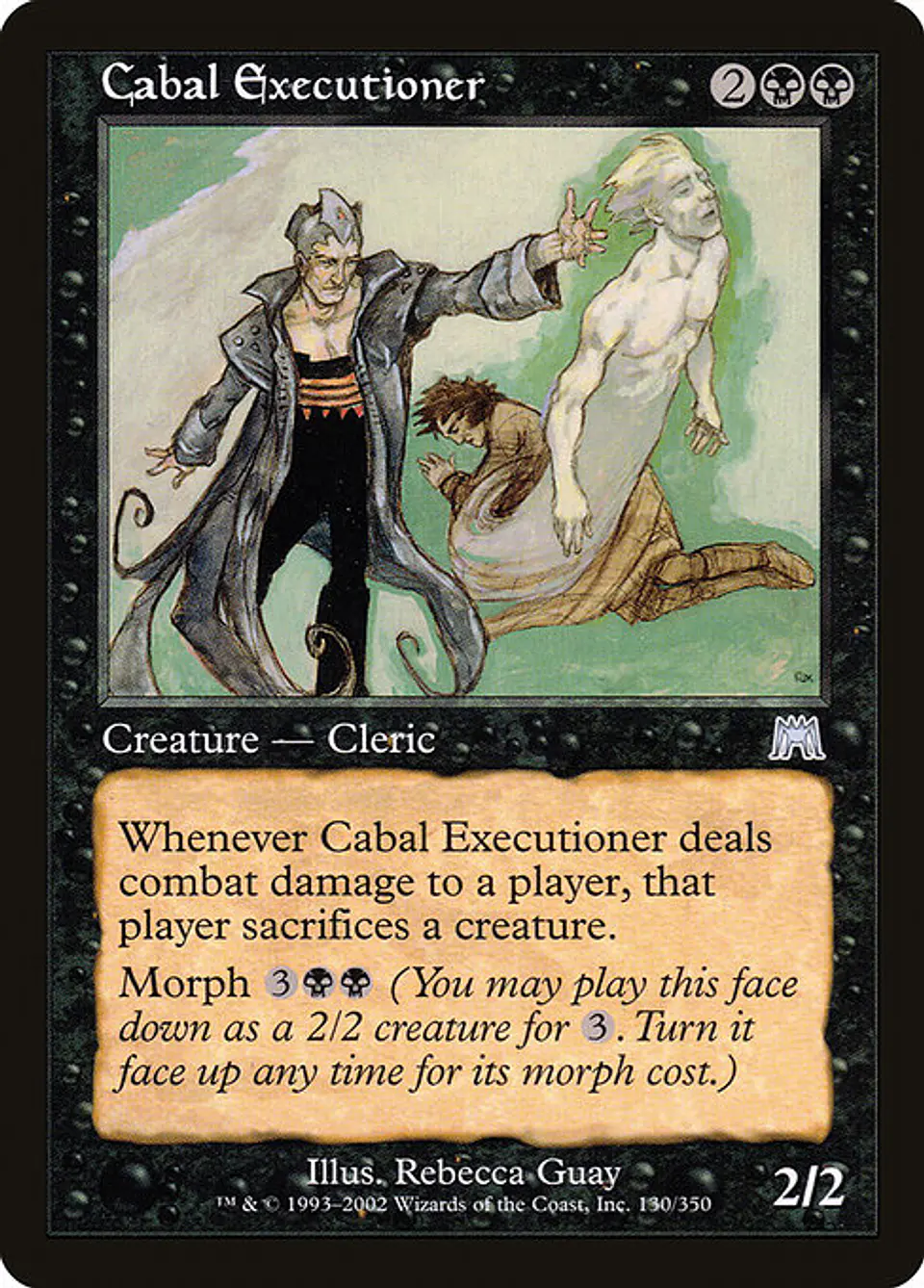 Carta Magic - FOIL Cabal Executioner - Idioma: Ingles - Edicion: Onslaught 1