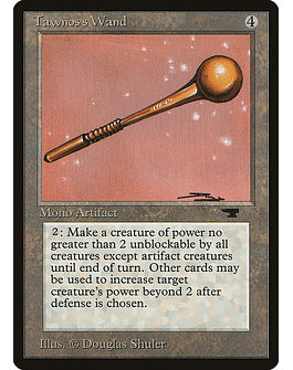 Carta Magic - Tawnos's Wand - Idioma: Ingles - Edicion: Antiquities