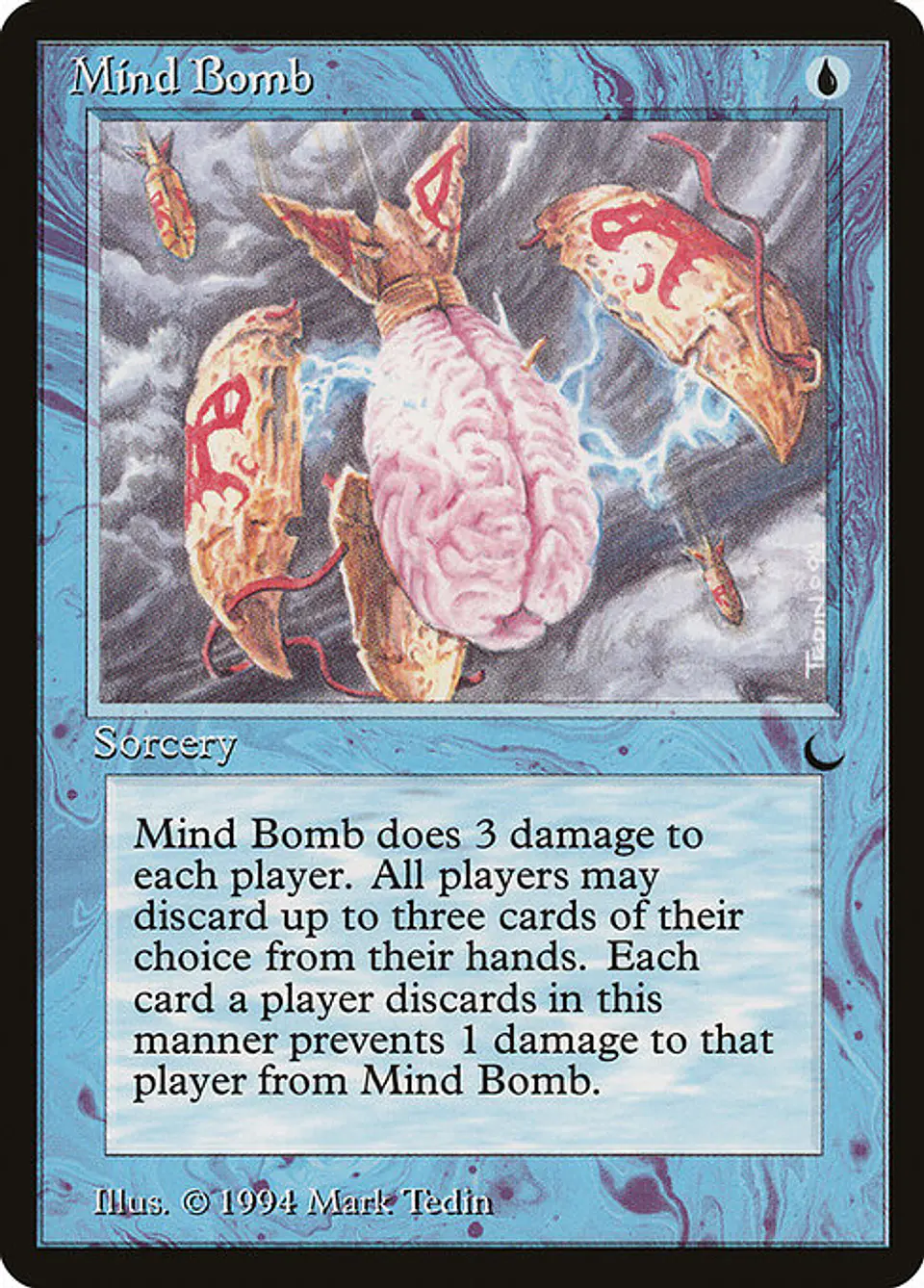 Carta Magic - Mind Bomb - Idioma: Ingles - Edicion: The Dark 1