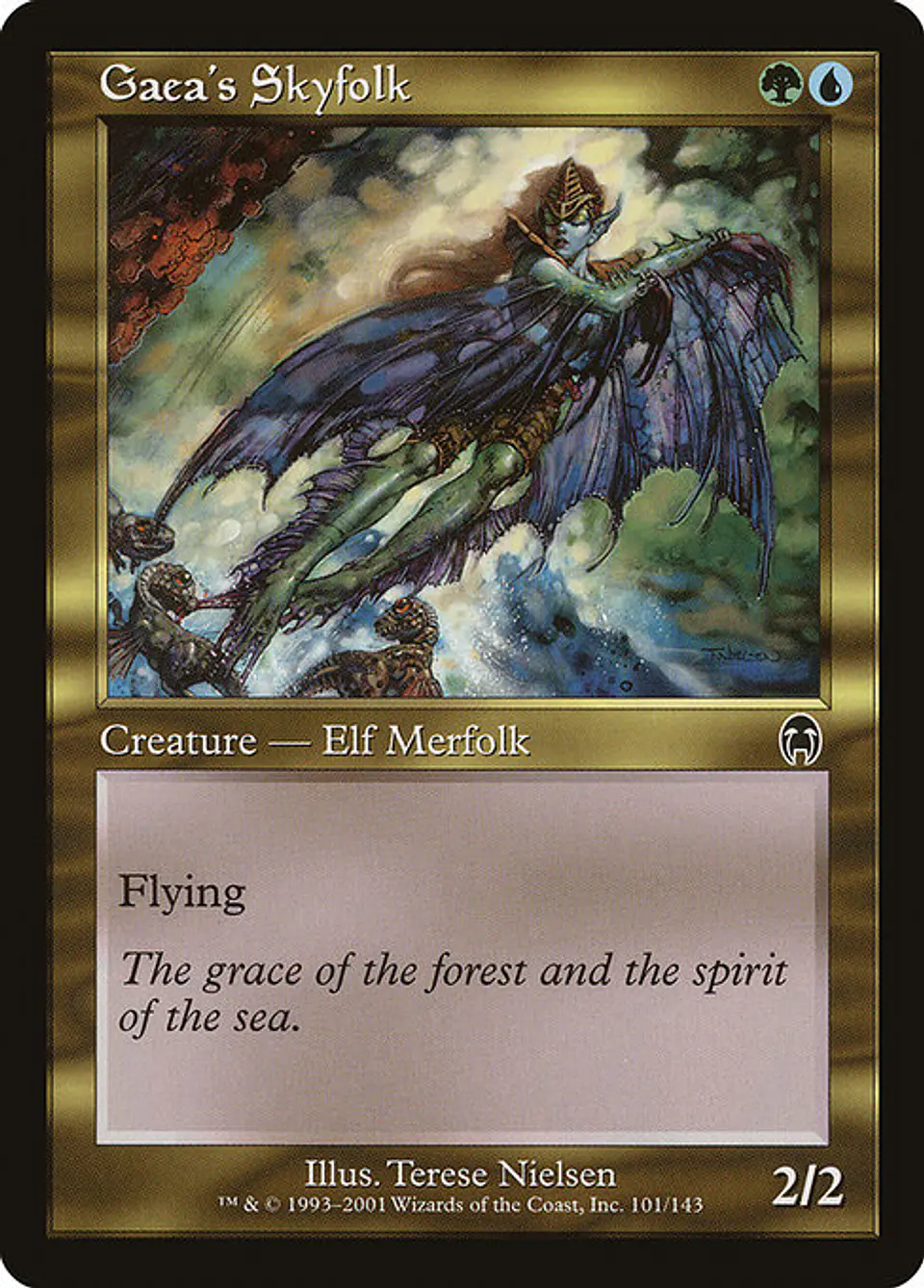 Carta Magic - FOIL Gaea's Skyfolk - Idioma: Ingles - Edicion: Apocalypse 1