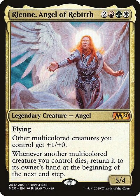 Carta Magic - FOIL Rienne, Angel of Rebirth - Idioma: Ingles - Edicion: Core Set 2020