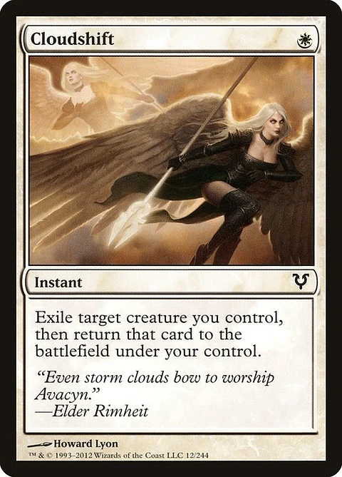 Carta Magic - FOIL Cloudshift - Idioma: Español - Edicion: Avacyn Restored