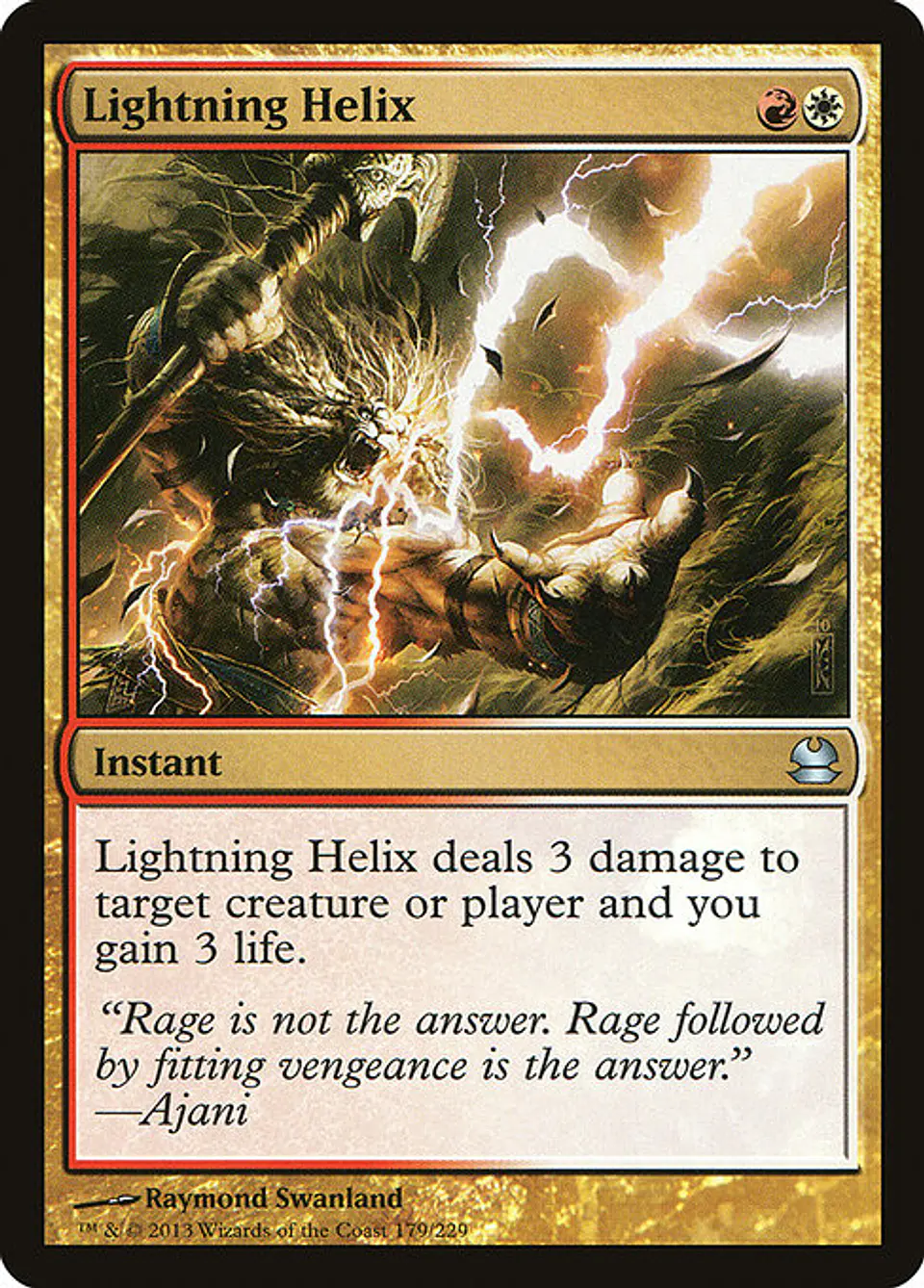 Carta Magic - FOIL Lightning Helix - Idioma: Ingles - Edicion: Modern Masters 1