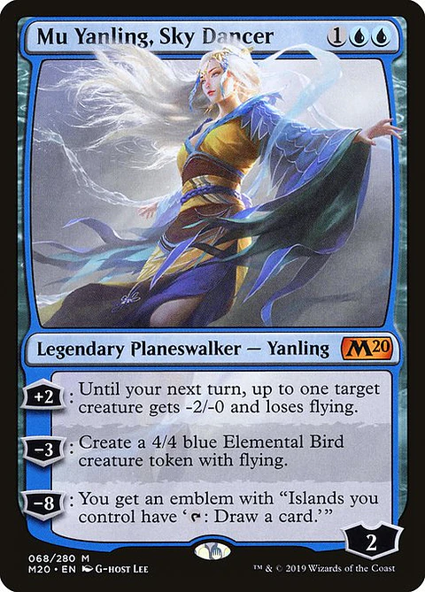 Carta Magic - Mu Yanling, Sky Dancer - Idioma: Ingles - Edicion: Core Set 2020