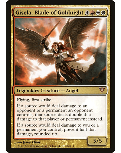 Carta Magic - Gisela, Blade of Goldnight - Idioma: Ingles - Edicion: Avacyn Restored