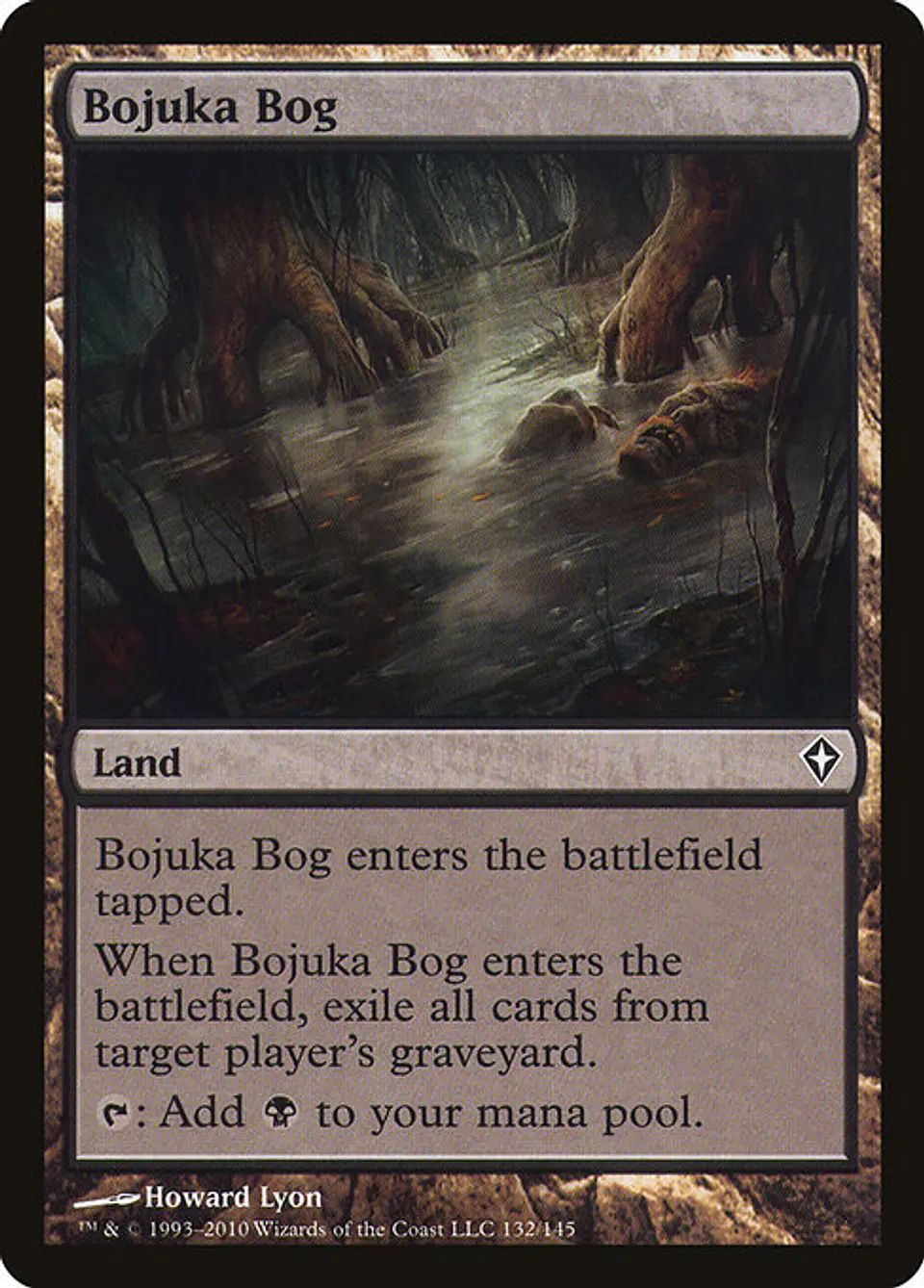 Carta Magic - Bojuka Bog - Idioma: Español - Edicion: Worldwake 1