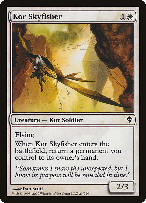 Carta Magic - FOIL Kor Skyfisher - Idioma: Ingles - Edicion: Zendikar
