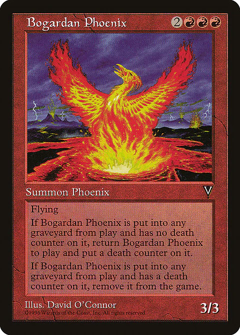 Carta Magic - Bogardan Phoenix - Idioma: Ingles - Edicion: Visions