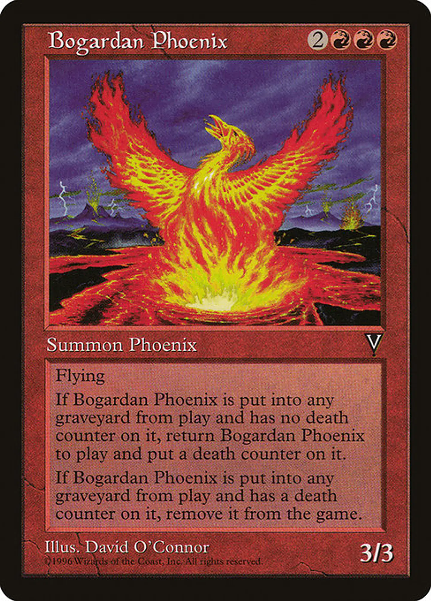 Carta Magic - Bogardan Phoenix - Idioma: Ingles - Edicion: Visions 1
