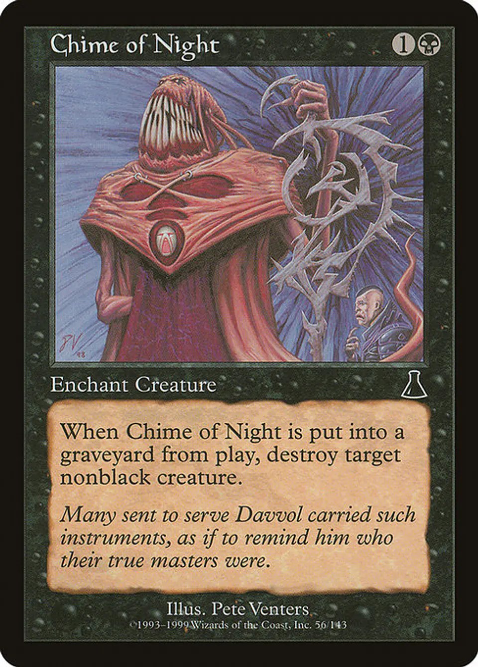 Carta Magic - FOIL Chime of Night - Idioma: Ingles - Edicion: Urza's Destiny 1