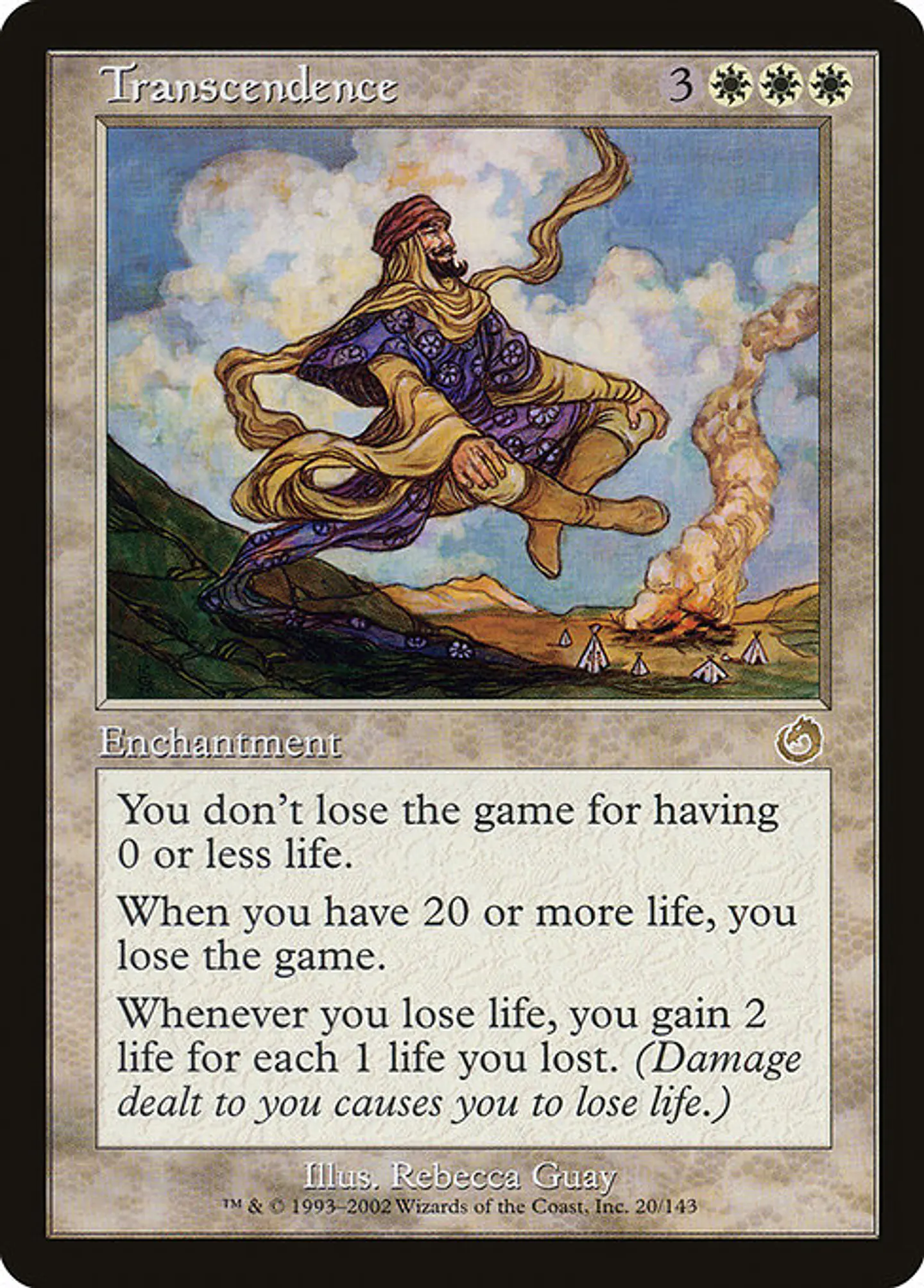 Carta Magic - Transcendence - Idioma: Español - Edicion: Torment 1