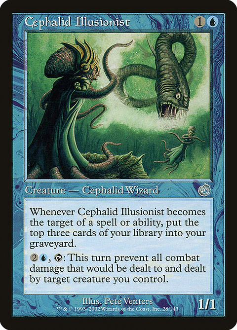 Carta Magic - FOIL Cephalid Illusionist - Idioma: Ingles - Edicion: Torment