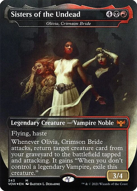 Carta Magic - FOIL Olivia, Crimson Bride - Idioma: Ingles - Edicion: Innistrad: Crimson Vow