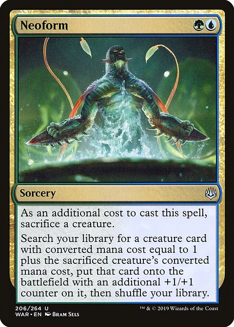 Carta Magic - FOIL Neoform - Idioma: Español - Edicion: War of the Spark