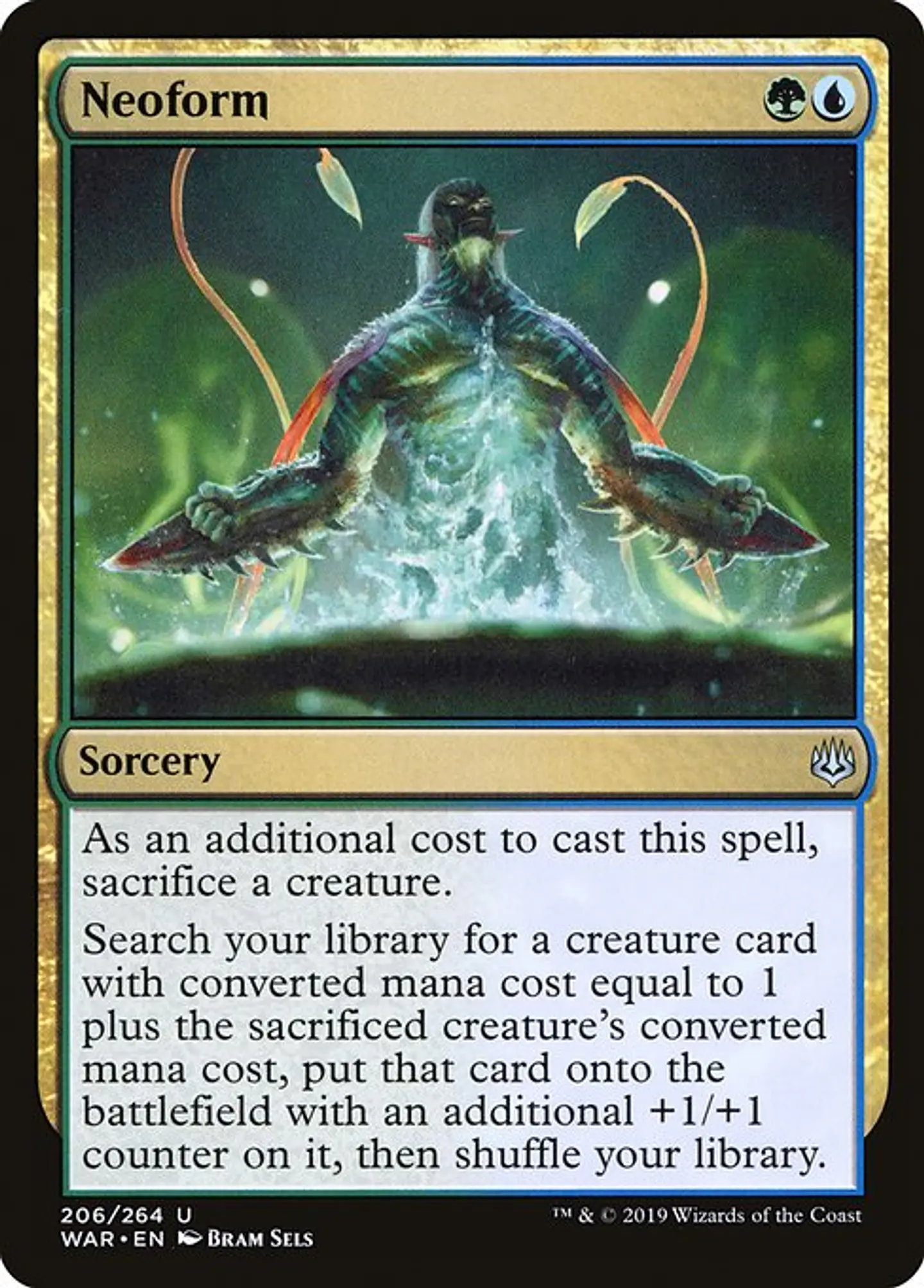 Carta Magic - FOIL Neoform - Idioma: Español - Edicion: War of the Spark 1