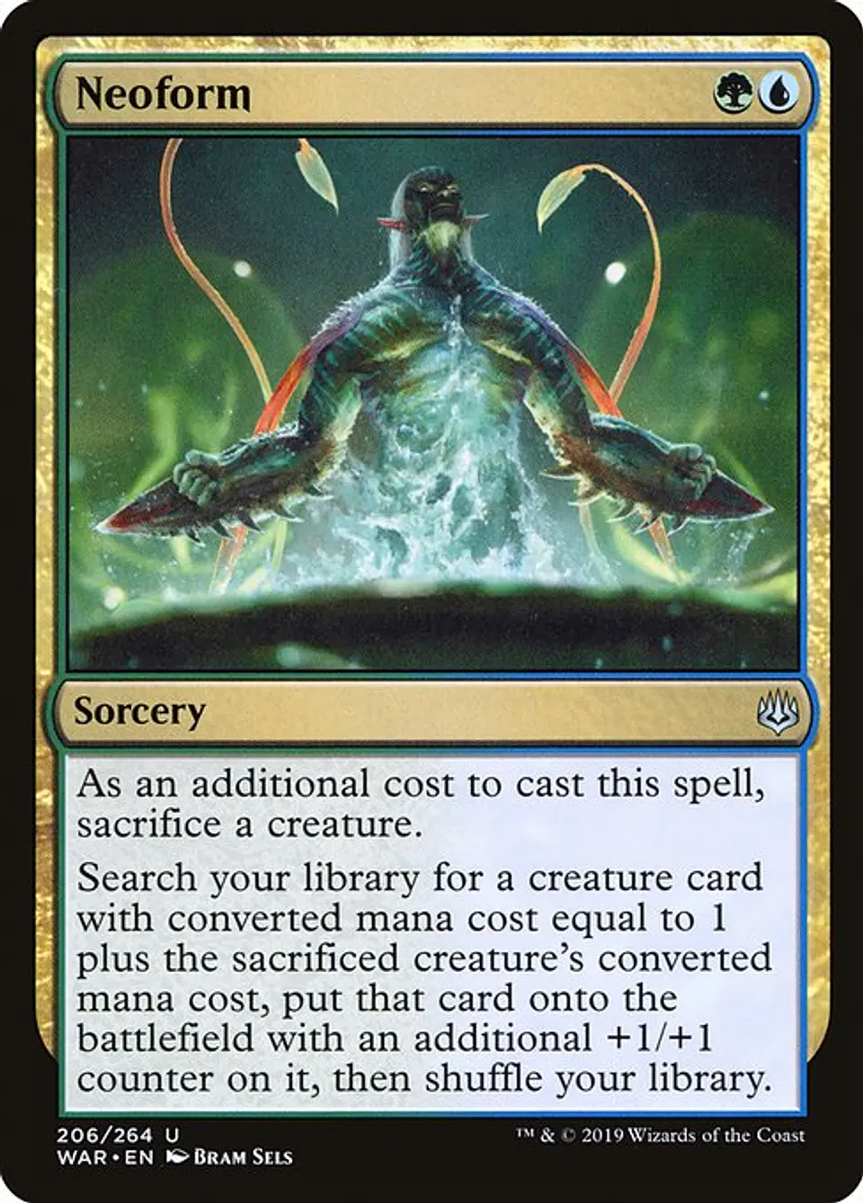 Carta Magic - FOIL Neoform - Idioma: Español - Edicion: War of the Spark 1