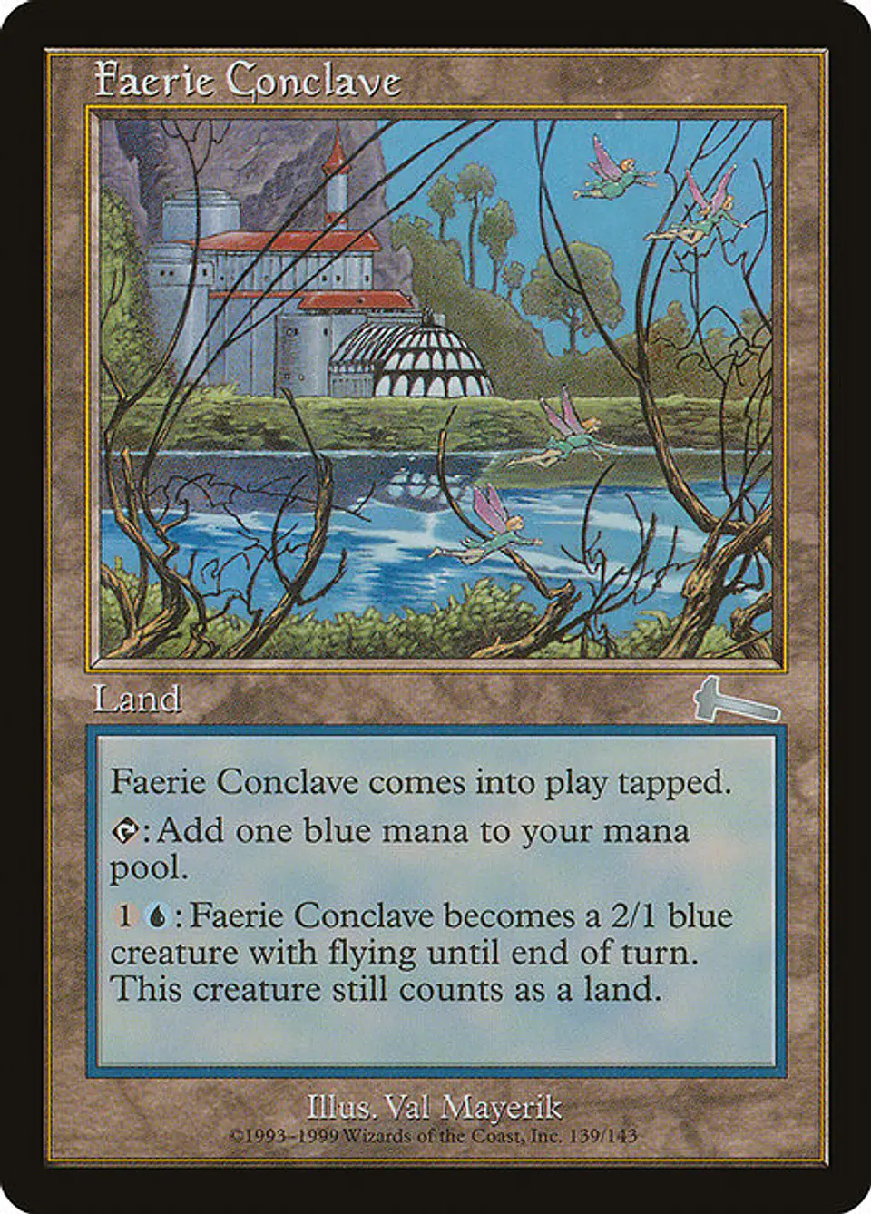 Carta Magic - FOIL Faerie Conclave - Idioma: Ingles - Edicion: Urza's Legacy 1