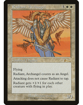 Carta Magic - Radiant, Archangel - Idioma: Español - Edicion: Urza's Legacy