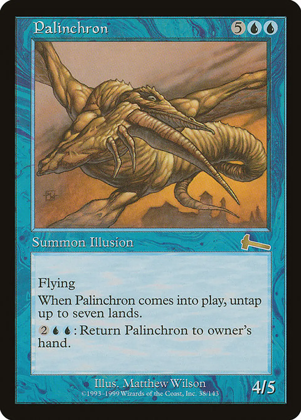 Carta Magic - Palinchron - Idioma: Español - Edicion: Urza's Legacy 1