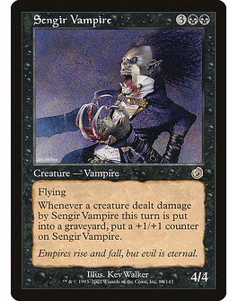 Carta Magic - FOIL Sengir Vampire - Idioma: Español - Edicion: Torment