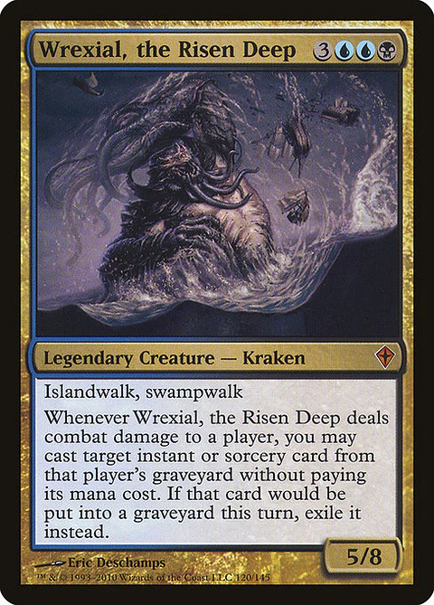 Carta Magic - FOIL Wrexial, the Risen Deep - Idioma: Español - Edicion: Worldwake