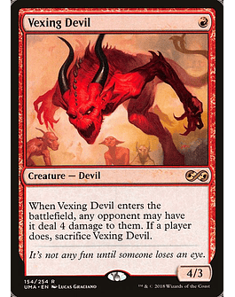 Carta Magic - Vexing Devil - Idioma: Ingles - Edicion: Ultimate Masters