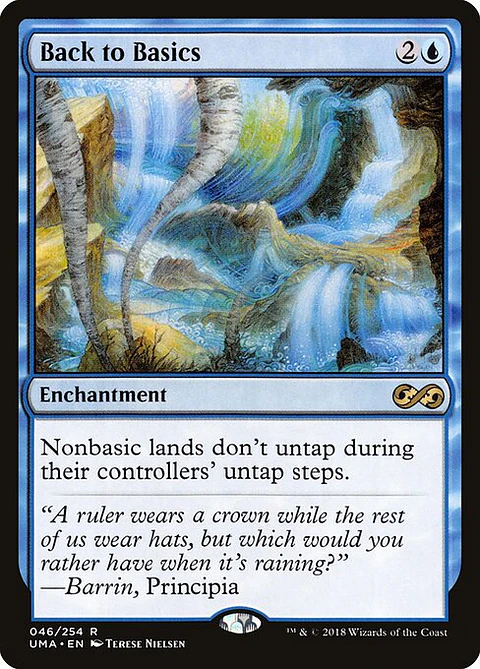 Carta Magic - Back to Basics - Idioma: Ingles - Edicion: Ultimate Masters