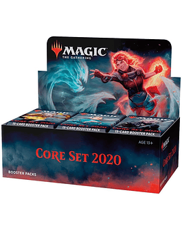 Caja de 36 Sobres de cartas Magic Core Set 2020 Ingles