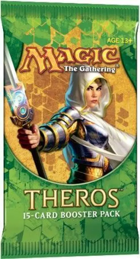 Sobre De 15 Cartas Magic Edición Theros En Español