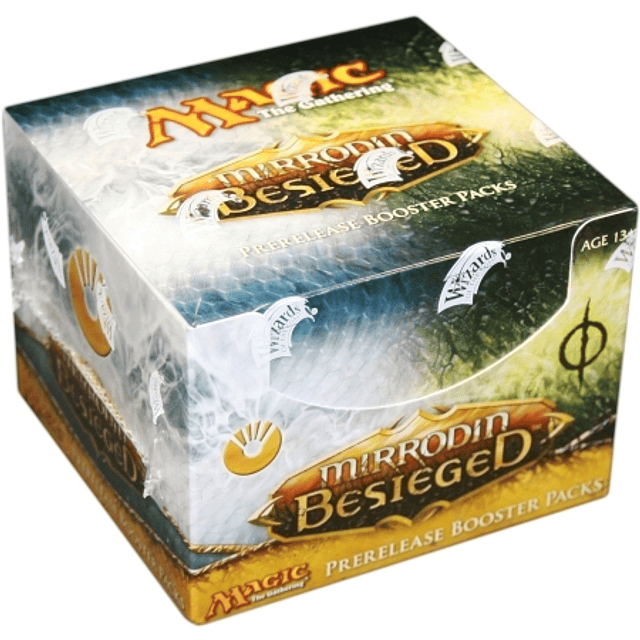 Caja de 36 sobres de Presentacion Mirrodin Sitiado en español