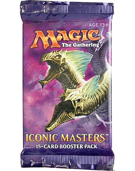 Sobre de 15 Cartas Magic Iconic Master ingles