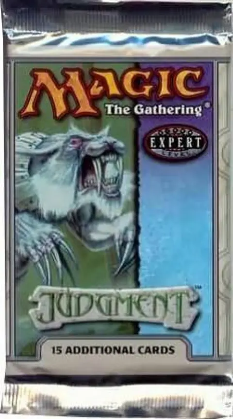 Sobre de 15 Cartas magic Judgment Ingles