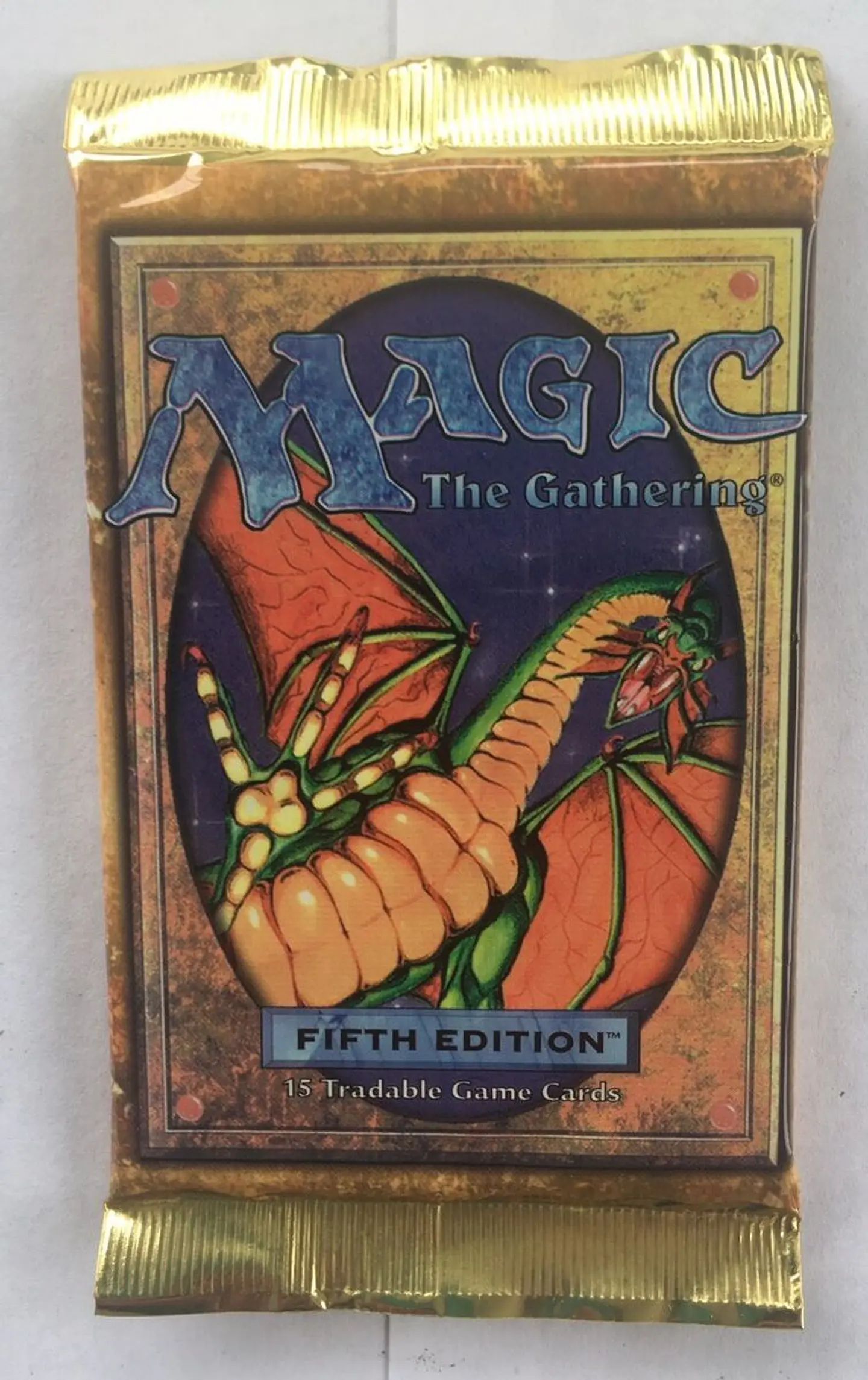 Sobre De 15 Cartas Magic Quinta Edicion 5th Edition español 1