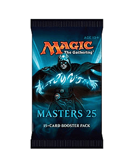 Sobre de 15 Cartas Magic Master 25 ingles