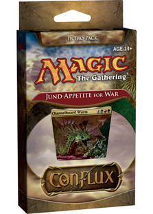 Pack De Inicio Magic Conflux Apetito Guerrero De Jund español 1