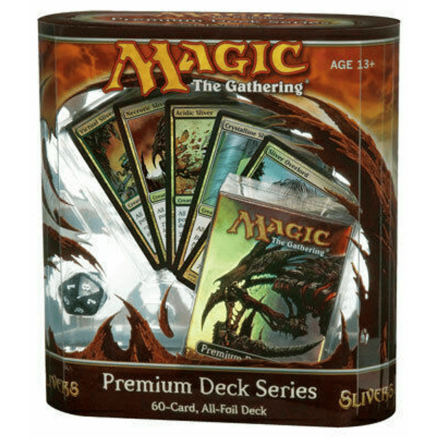 Premium Deck Series Slivers Mazo Magic 60 Cartas Foil Mtg