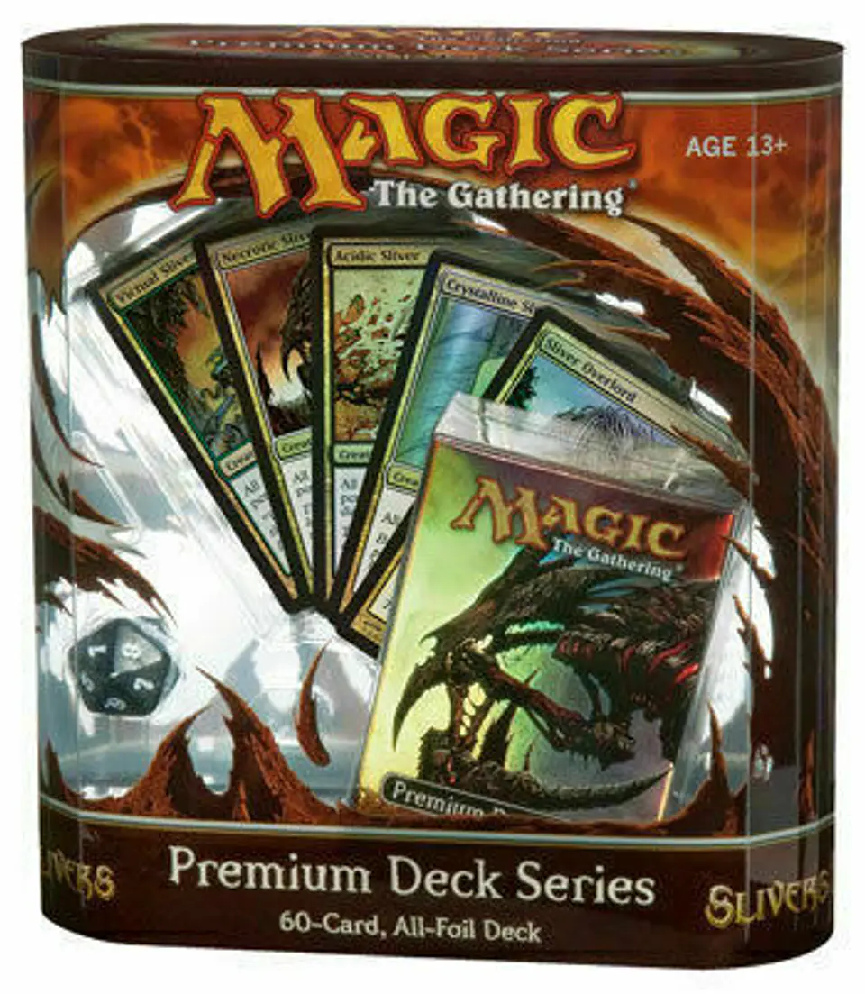 Premium Deck Series Slivers Mazo Magic 60 Cartas Foil Mtg 1