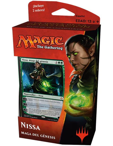 Mazo de Planeswalker Nissa Maga del Genesis en Español