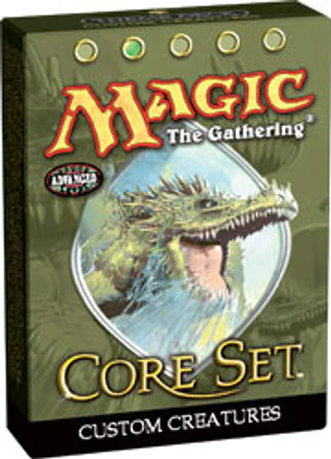 Mazo Magic 40 Cartas Custom Creatures Core Set Ninth Edition en Ingles