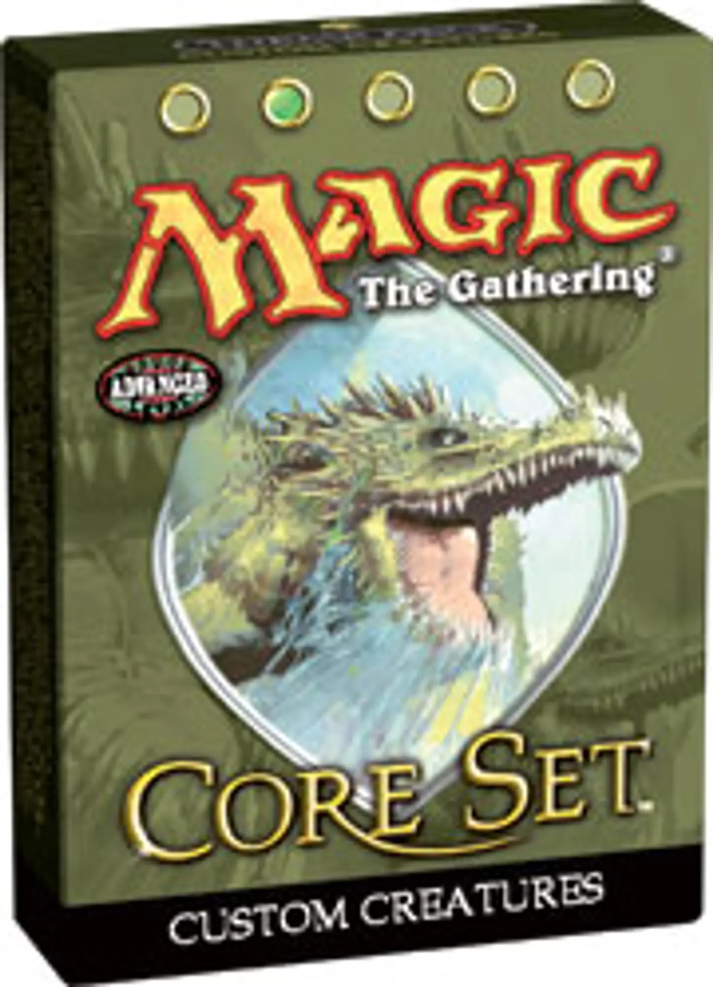 Mazo Magic 40 Cartas Custom Creatures Core Set Ninth Edition en Ingles 1