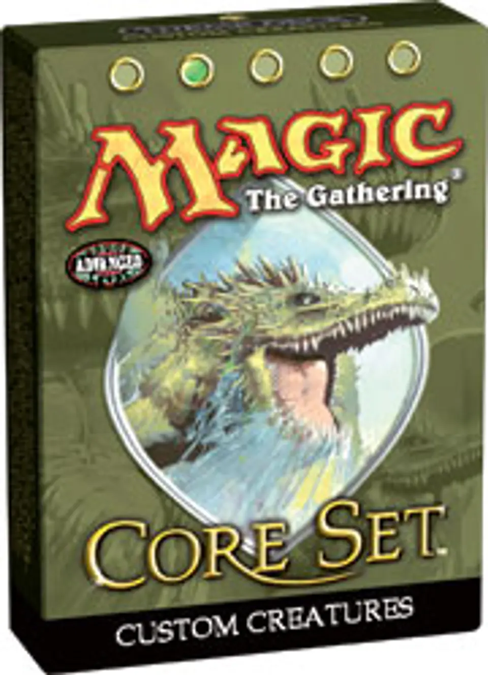 Mazo Magic 40 Cartas Custom Creatures Core Set Ninth Edition en Ingles 1