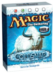 Mazo Magic 60 Cartas Aurochs Stampede Coldsnap en Ingles 1