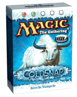 Mazo Magic 60 Cartas Aurochs Stampede Coldsnap en Ingles