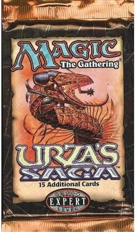 Sobre De 15 Cartas Magic Edicion La Saga De Urza Urza's Saga Español