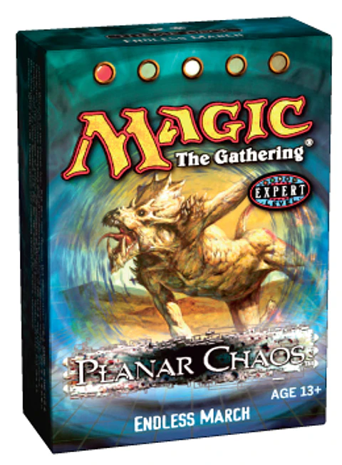 Mazo Magic 60 Cartas Endless March Planar Chaos en Ingles