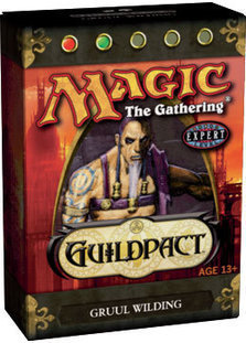 Mazo Magic 60 Cartas Gruul Wilding Guildpact en Ingles
