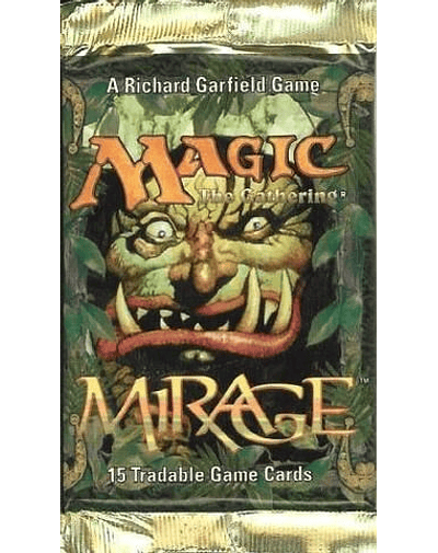 Sobre De 15 Cartas Magic Edicion Mirage Ingles