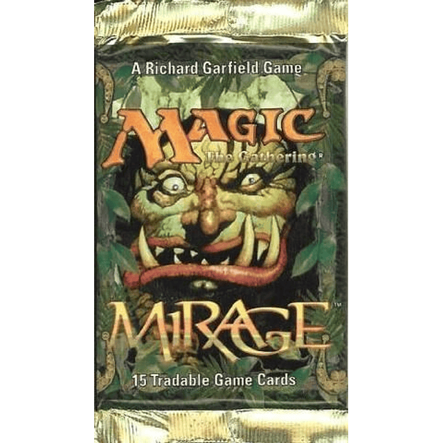 Sobre De 15 Cartas Magic Edicion Mirage Ingles