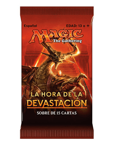 Sobre De 15 Cartas Magic Edicion La Hora De La Devastacion