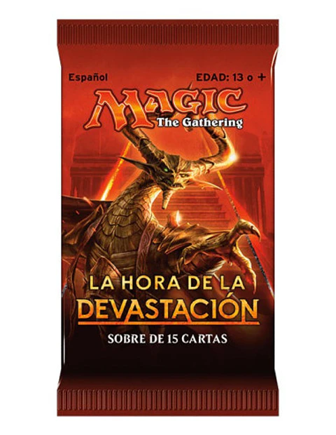Sobre De 15 Cartas Magic Edicion La Hora De La Devastacion